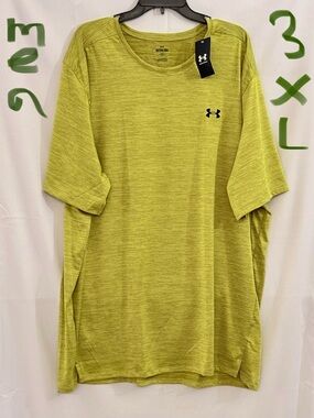 Under Armour Lime Green Short Sleeve Performance Tee